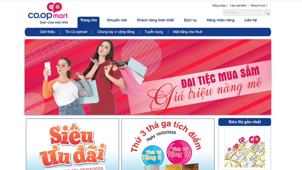 Nhiều siêu thị đẩy mạnh bán hàng online