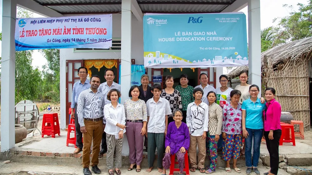 Công ty P&G xây nhà cho người nghèo