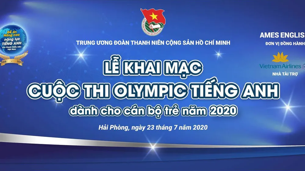 Cuộc thi Olympic tiếng Anh dành cho cán bộ trẻ
