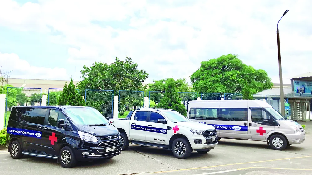 Chương trình Hiệp lực chống lại Covid-19 của nhân viên Ford toàn cầu đã gây quỹ hơn 1 triệu USD 