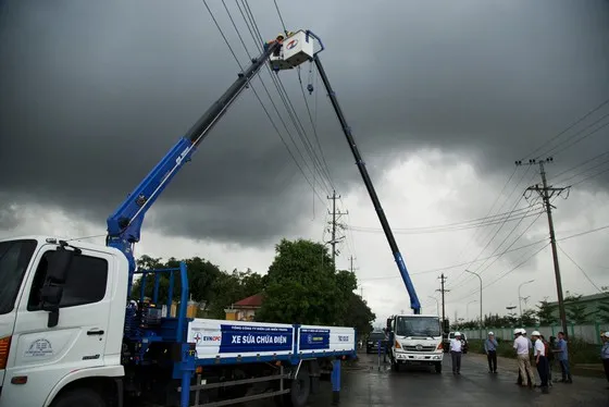 Ngành điện triển khai biện pháp ứng phó với thời tiết xấu