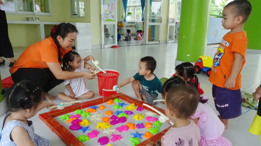 Đẩy mạnh xã hội hóa giáo dục mầm non
