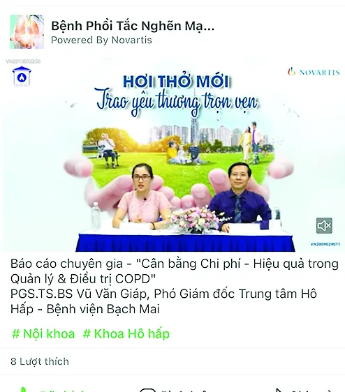 Novartis ứng dụng nền tảng số Docquity trong y tế