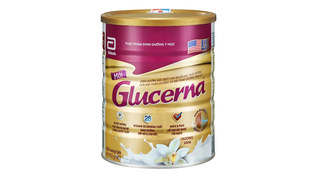 Glucerna công thức cải tiến mới giúp kiểm soát đường huyết tốt hơn