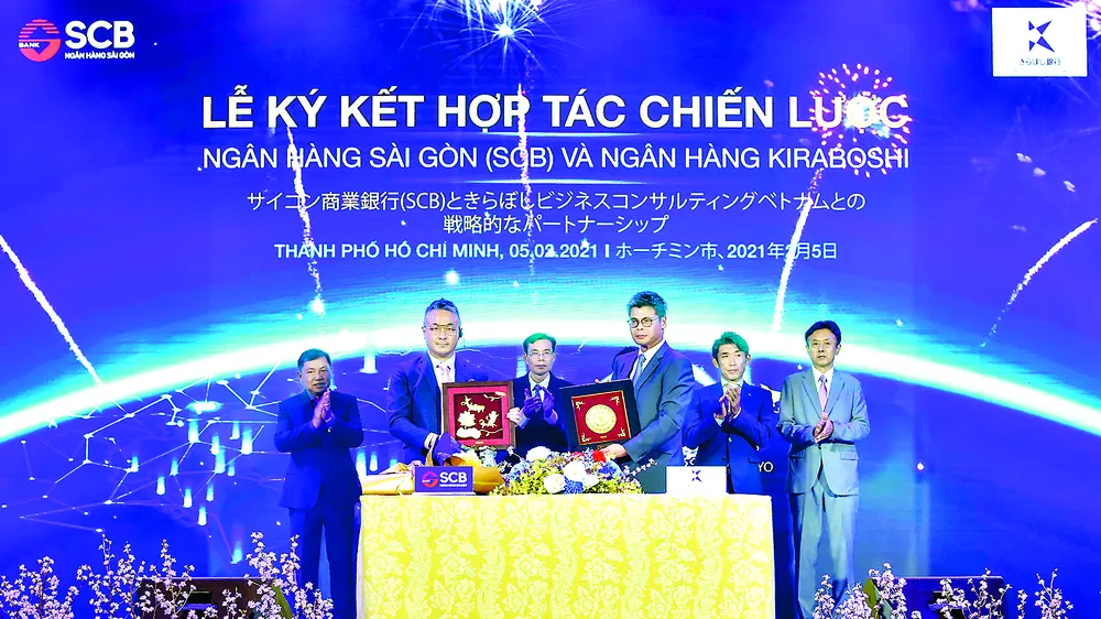SCB ký kết hợp tác chiến lược với đại diện Ngân hàng Kiraboshi tại Việt Nam - Kiraboshi Business Consulting Vietnam 