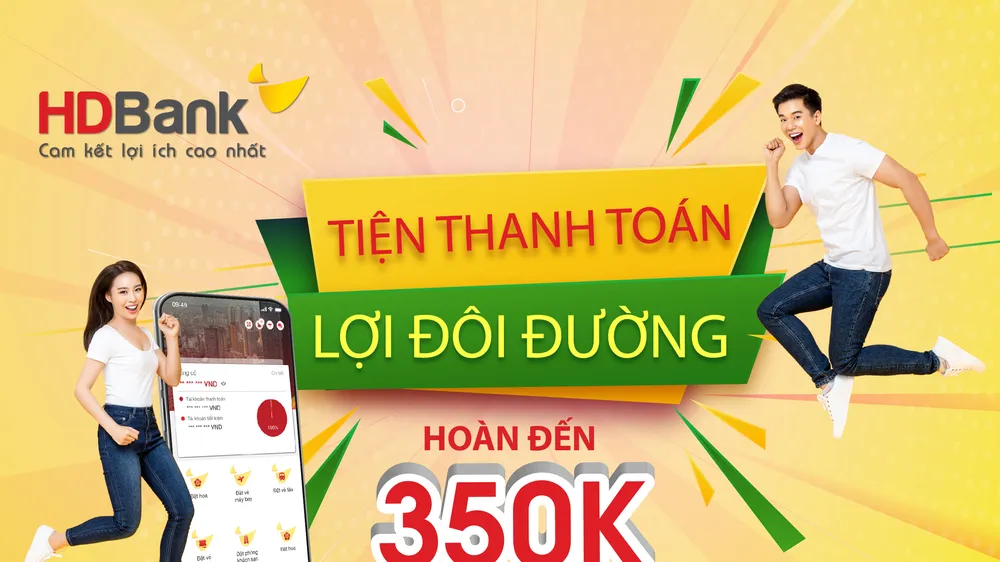 HDBank triển khai nhiều chương trình ưu đãi cho khách hàng sử dụng app