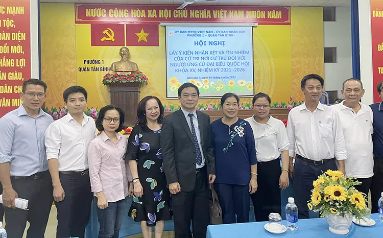 Cử tri tin tưởng doanh nhân Lê Viết Hải làm tốt công việc đại biểu Quốc hội