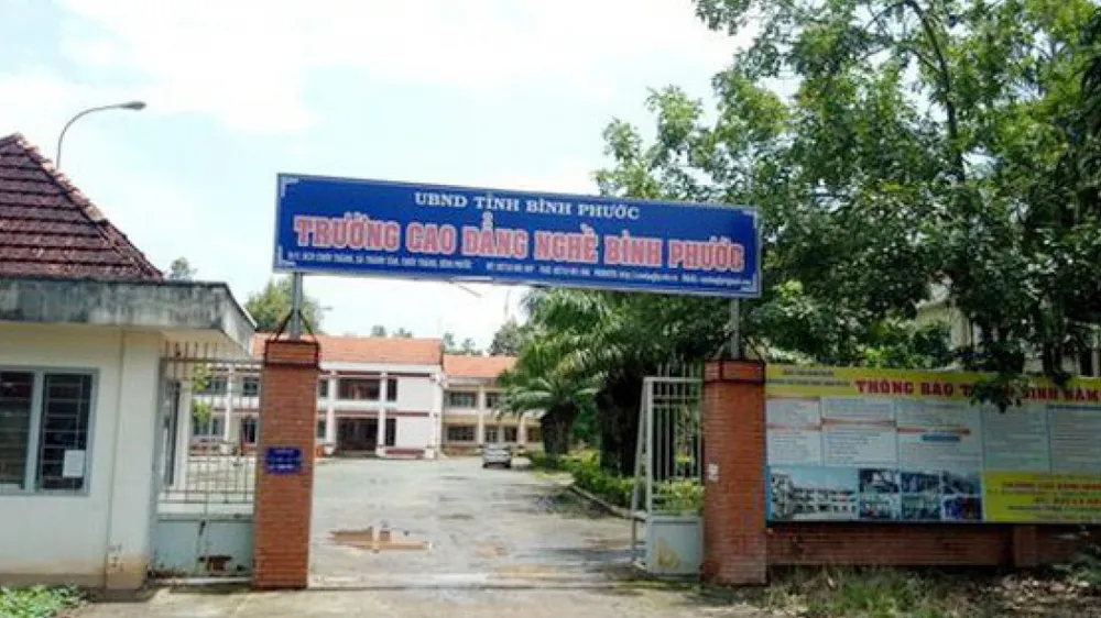 Khai trừ Đảng nguyên Hiệu trưởng Trường Cao đẳng nghề Bình Phước 