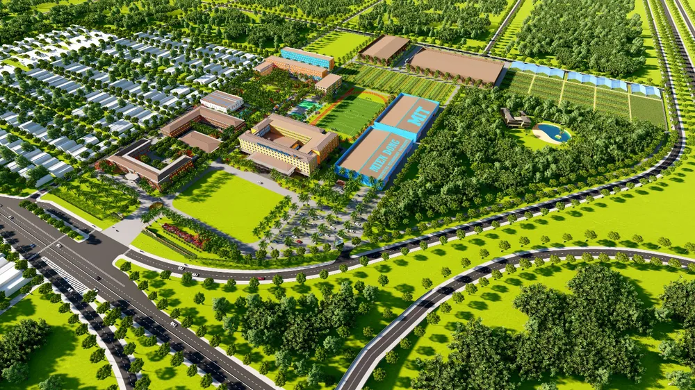 MIT University khởi công dự án mở rộng trường trên khuôn viên 10ha 
