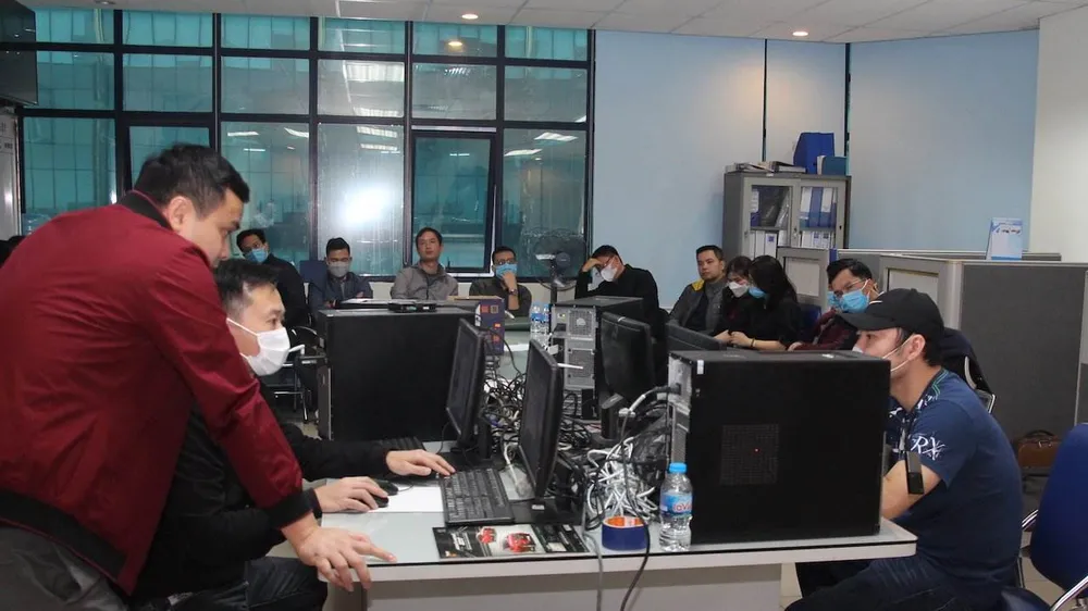 Khám xét Trung tâm Đăng kiểm 50-14D ở Hóc Môn