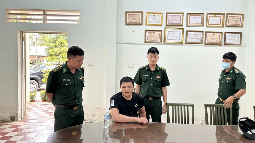 Phạm Trung Vinh khi bị bắt