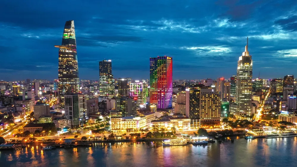 Trung tâm TPHCM. Ảnh: HOÀNG HÙNG