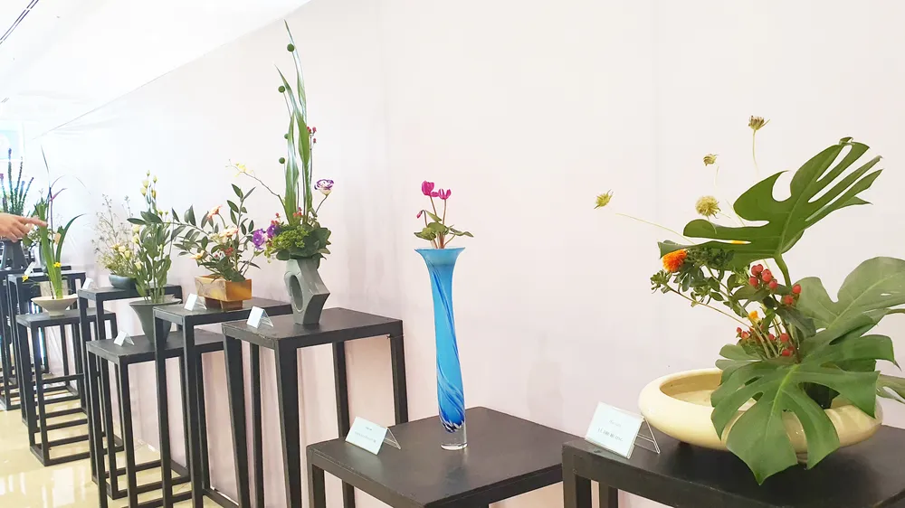 TPHCM triển lãm nghệ thuật cắm hoa Ikebana Ikenobo