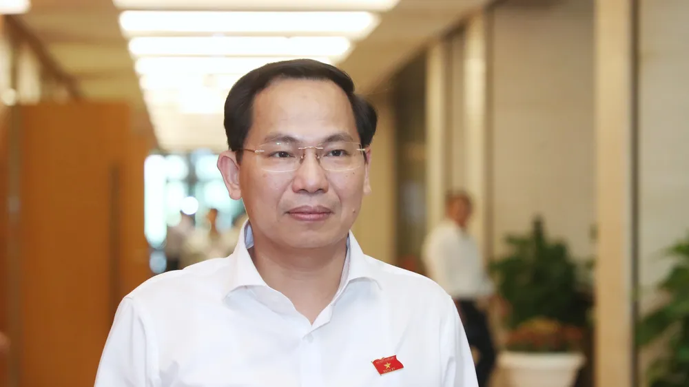 Ông Lê Quang Mạnh, tân Ủy viên Ủy ban Thường vụ Quốc hội, Chủ nhiệm Ủy ban Tài chính - Ngân sách của Quốc hội. Ảnh: QUANG PHÚC 