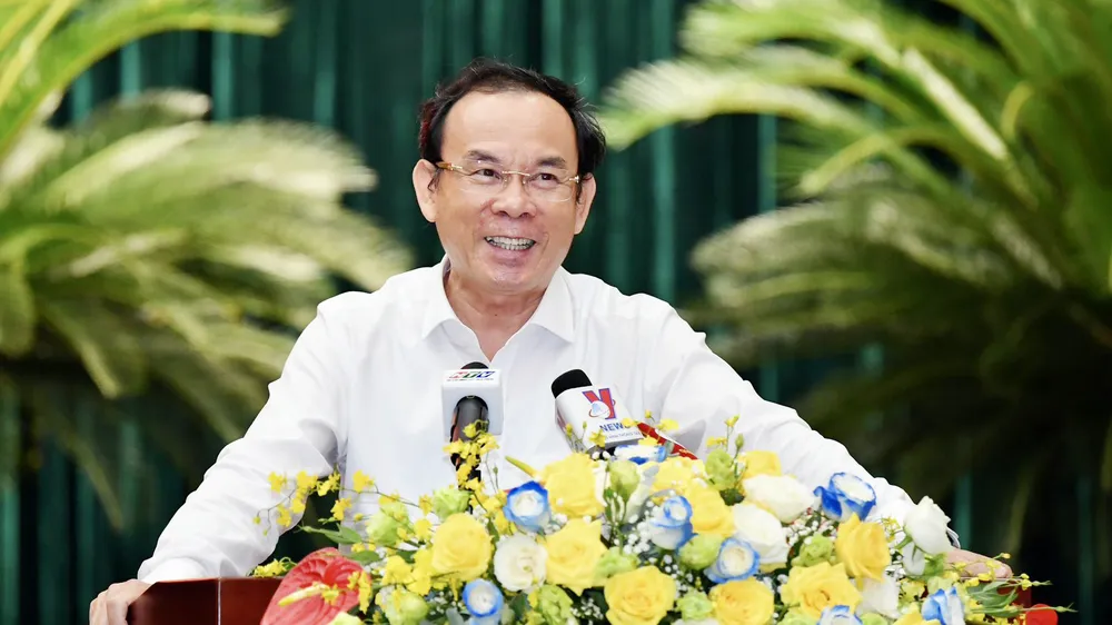 Bí thư Thành ủy TPHCM Nguyễn Văn Nên: Thực hiện Nghị quyết 98, cán bộ yên tâm hành động vì lợi ích chung