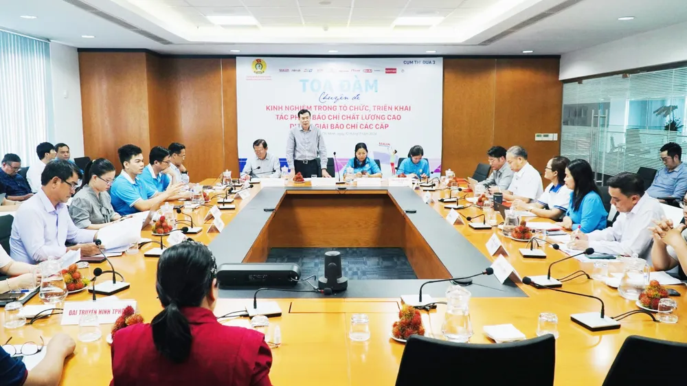 Tọa đàm chuyên đề “Kinh nghiệm trong tổ chức, triển khai tác phẩm báo chí chất lượng cao dự thi giải báo chí các cấp”