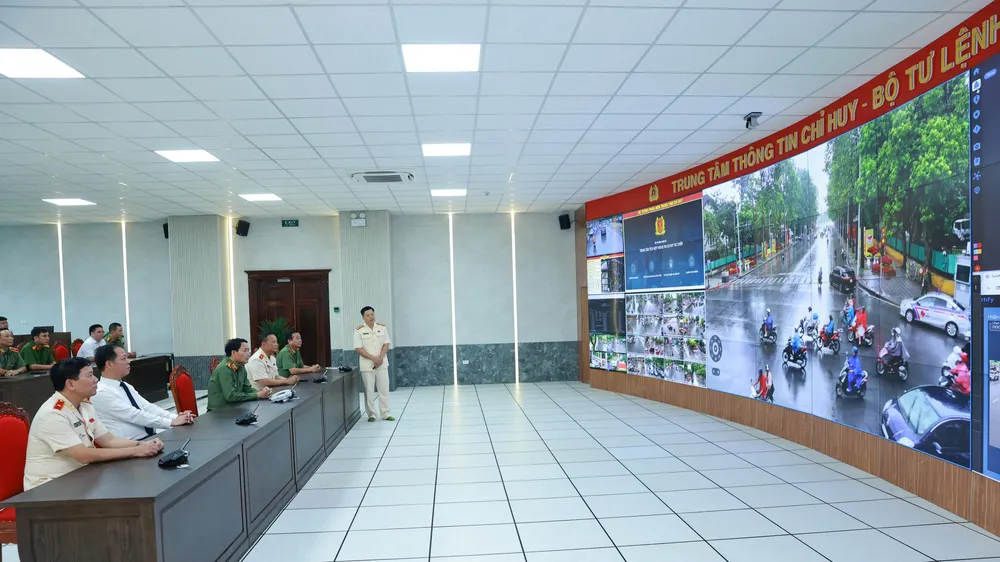 Khánh thành công trình Trung tâm Chỉ huy tác chiến khu vực chính trị Ba Đình