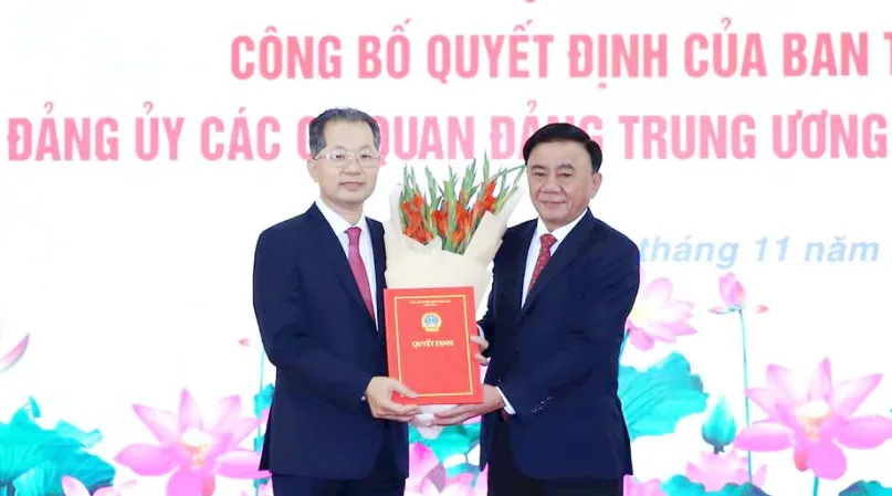 Đồng chí Nguyễn Văn Quảng giữ chức Bí thư Đảng ủy Tòa án nhân dân tối cao