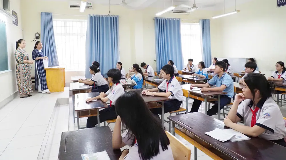 Thí sinh tham gia kỳ thi tuyển sinh lớp 10 năm học 2026-2027 tại TPHCM