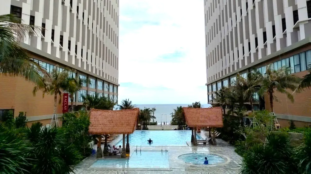 Khu du lịch Apec Mandala Wyndham Mũi Né. Ảnh: TIẾN THẮNG