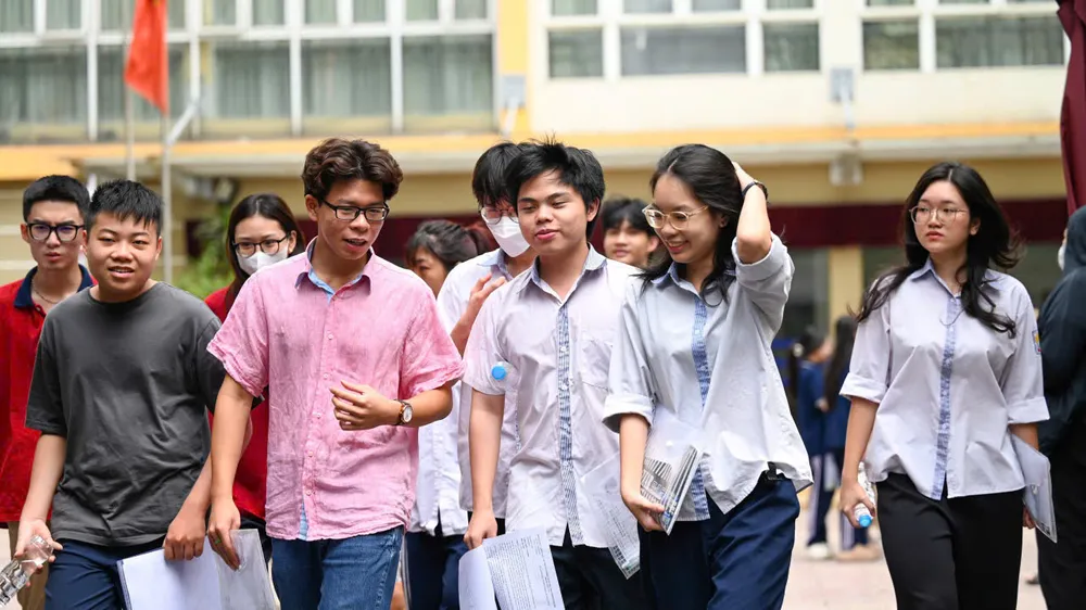 Thí sinh Hà Nội dự thi tốt nghiệp THPT năm 2026. Ảnh: ĐỖ TRUNG