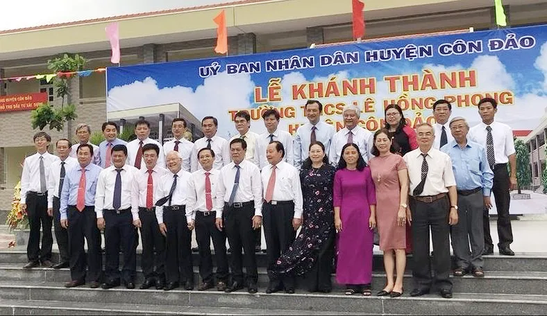 Khánh thành ngôi trường mang tên cố Tổng Bí thư Lê Hồng Phong tại Côn Đảo