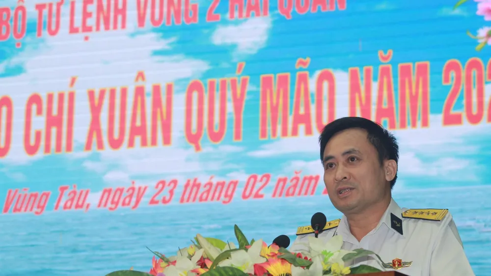 Vùng 2 Hải quân gặp mặt các cơ quan báo chí khu vực phía Nam