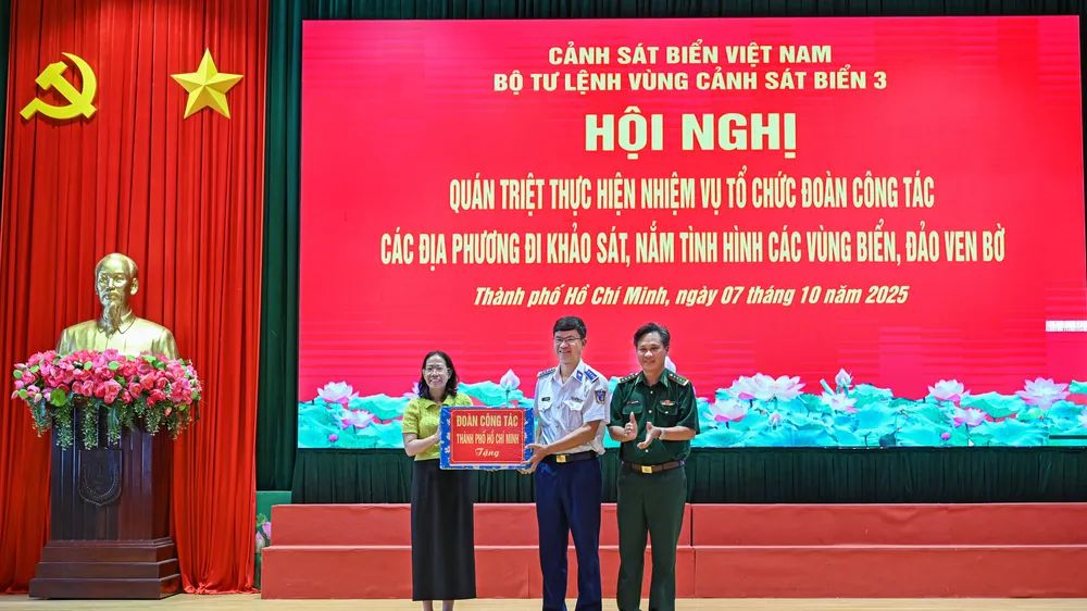Hội nghị quán triệt nhiệm vụ tổ chức đoàn công tác khảo sát các vùng biển, đảo ven bờ từ TPHCM đến Vĩnh Long