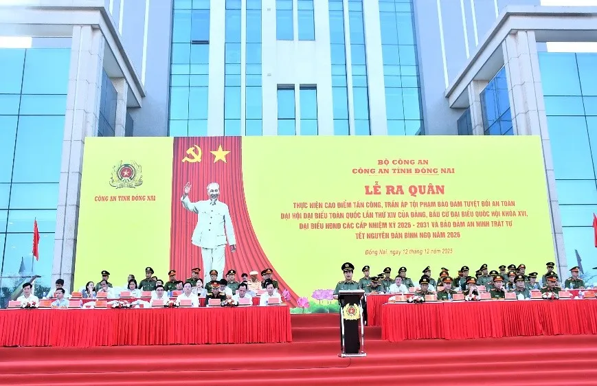 Quang cảnh buổi lễ