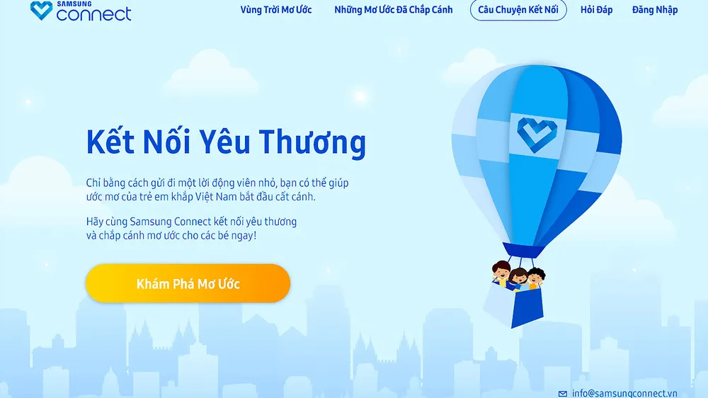 Hành trình kết nối những ước mơ ​