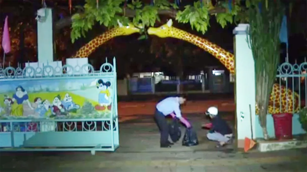 Trường Mầm non 1/6, nơi thường xuyên vị ném mắm tôm