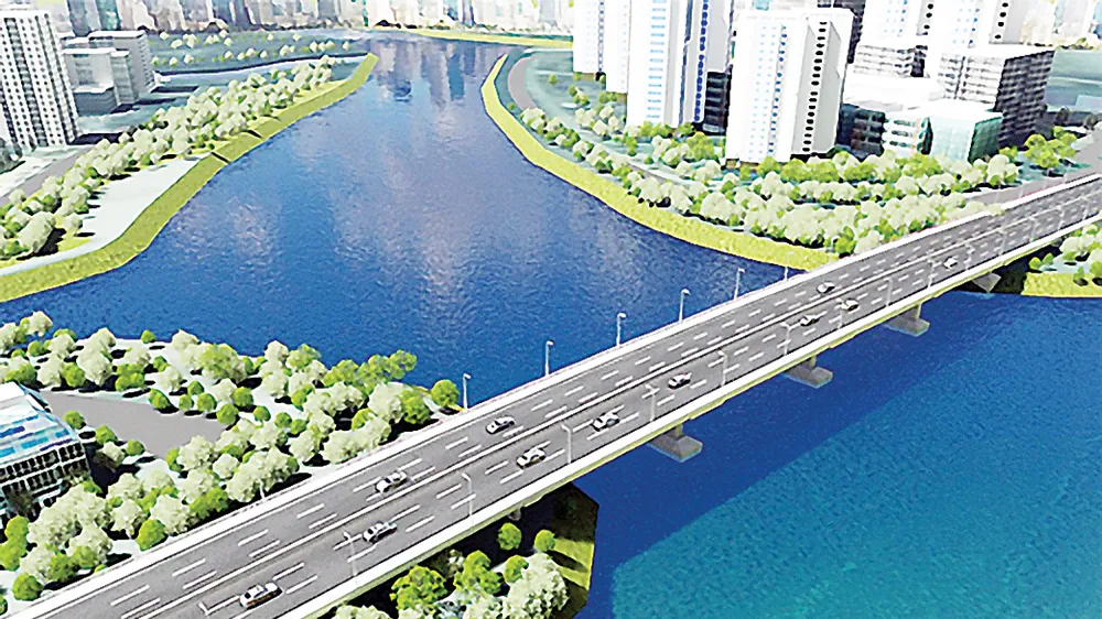Gần 500 tỷ xây cầu qua đảo Kim Cương