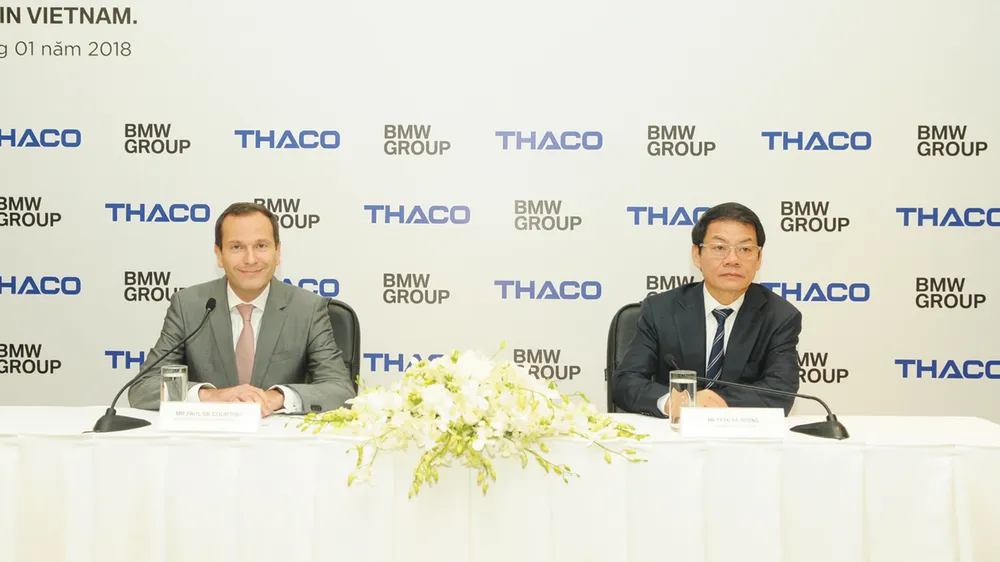 Tập đoàn BMW châu Á và THACO giới thiệu thương hiệu BMW và MINI tại Việt Nam