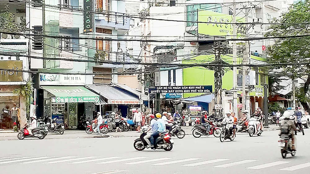 Đổi thay ở một khu dân cư