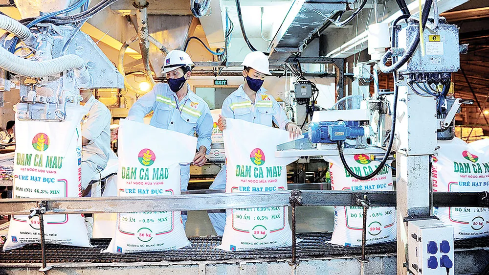Đạm Cà Mau cán mốc sản lượng 5 triệu tấn urê