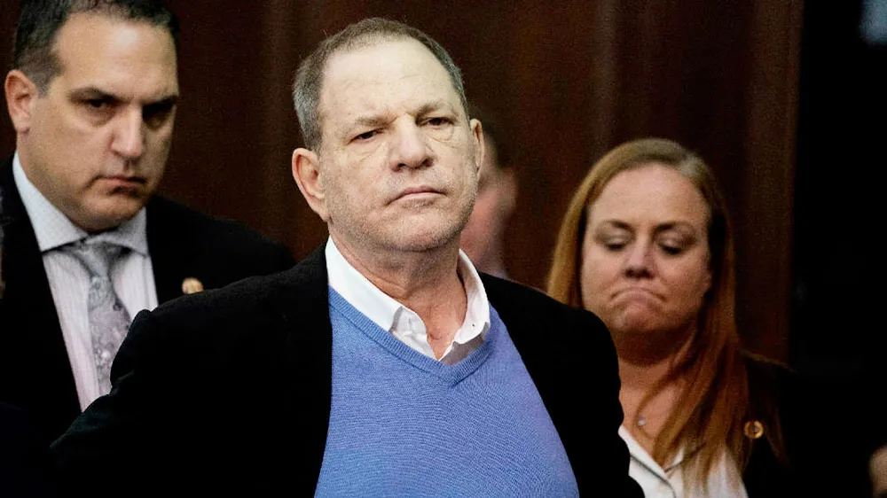 "Trùm Hollywood" Harvey Weinstein ra tòa ngày 25-5-2018. Ảnh: NEW YORK POST