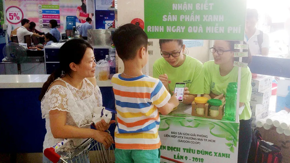 Co.opmart khuyến mãi sản phẩm xanh - an toàn