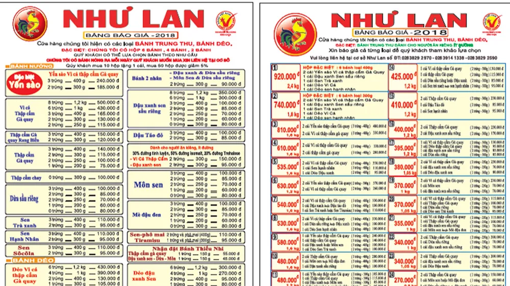 Bánh Trung thu Như Lan: Thương hiệu của niềm tin và chất lượng