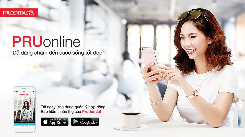 Prudential ra mắt phiên bản ứng dụng điện thoại của Cổng thông tin khách hàng PRUonline