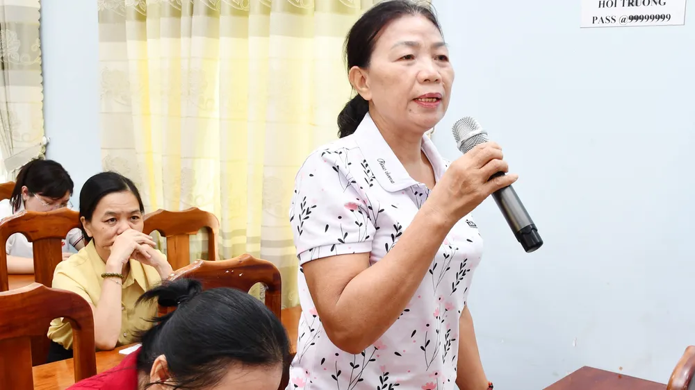 Phường Tam Thắng: Đối thoại để tranh thủ sự đồng thuận với người dân 