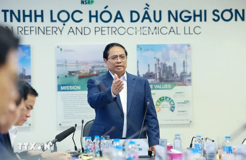 Thủ tướng: Nhà máy lọc hóa dầu Nghi Sơn phải đa dạng hóa nguồn cung