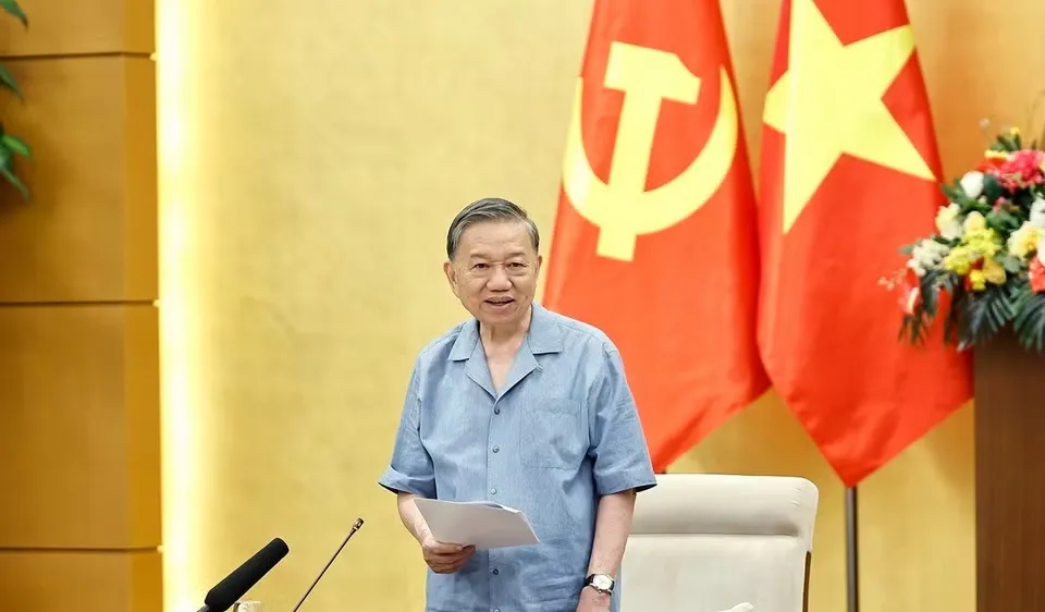 Tổng Bí thư, Chủ tịch nước Tô Lâm: Công tác lập pháp phải chuyển mạnh từ tư duy quản lý sang kiến tạo phát triển
