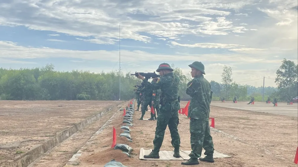 Rời thao trường, vững bước biên cương