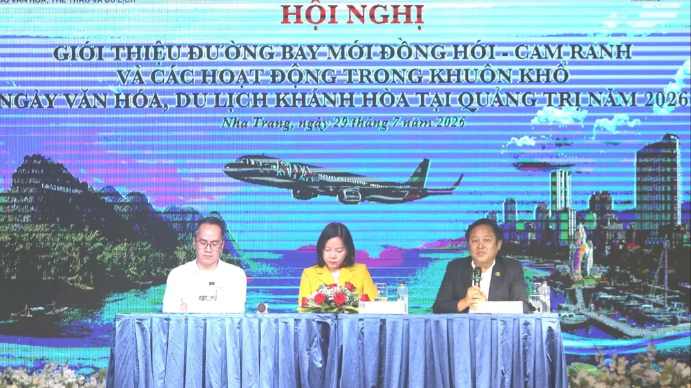 Mở đường bay Đồng Hới - Cam Ranh