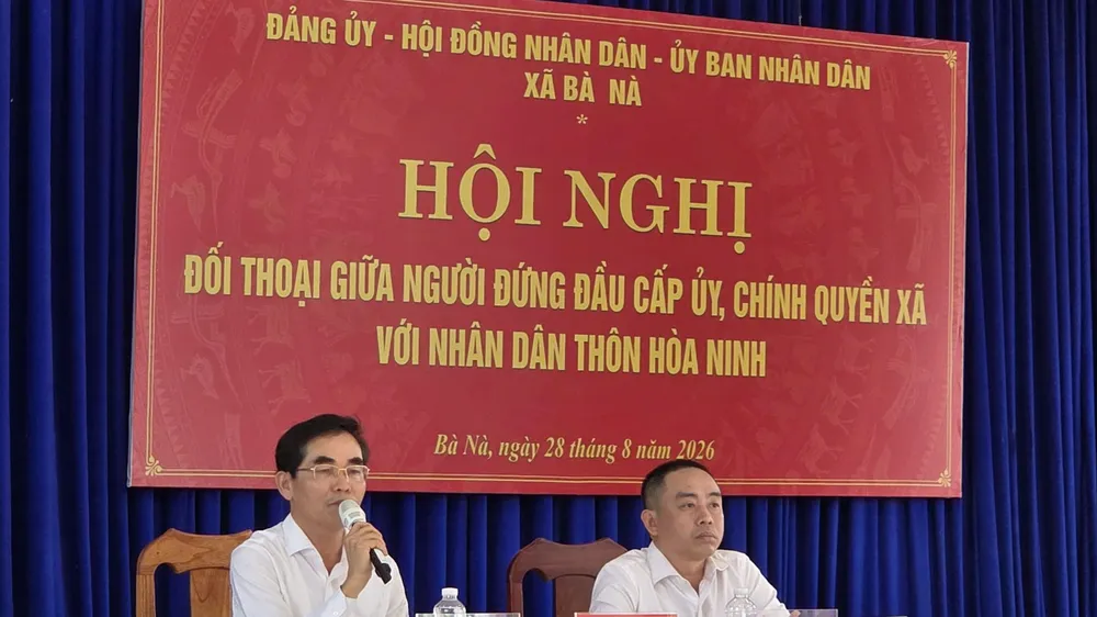 Đối thoại với người dân để gỡ vướng mặt bằng Khu công nghiệp Hòa Ninh