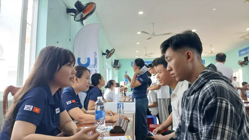 Phường Tân Phước kết nối gần 500 vị trí việc làm cho người tìm việc