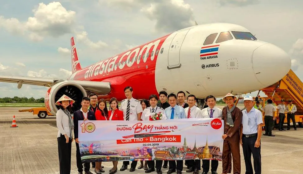 Khai trương đường bay thẳng Cần Thơ - Bangkok