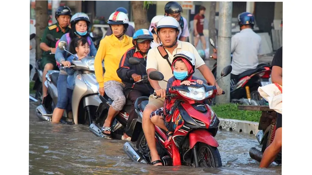 Cần Thơ tiếp tục ra thông báo hỏa tốc cho học sinh nghỉ học do lo ngại triều cường