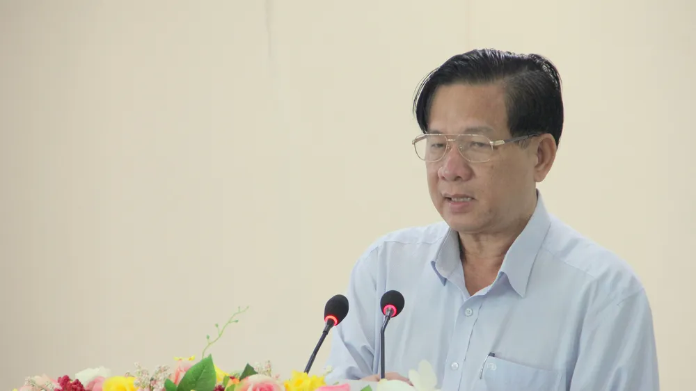 Ông Huỳnh Văn Sum thôi giữ chức vụ Phó Bí thư Thường trực Tỉnh ủy Sóc Trăng