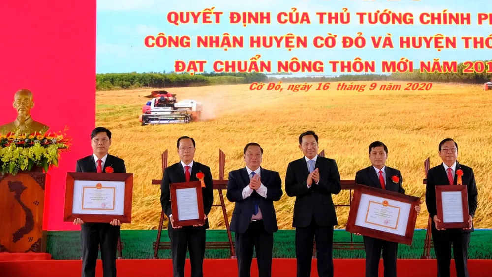 Cần Thơ hoàn thành xây dựng nông thôn mới
